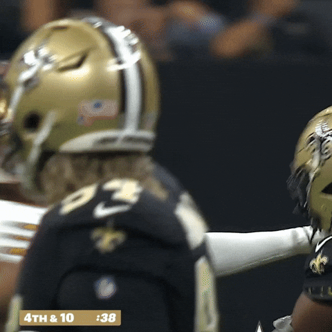 The Man Running GIF by New Orleans Saints