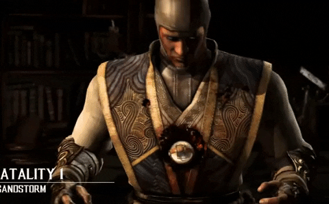 curiofawkstrawt giphyupload kill mortal kombat fatality GIF