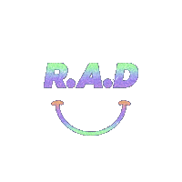 Rad Running Sticker by RadGlobal