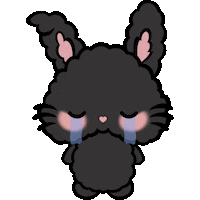 Sad Cry Sticker