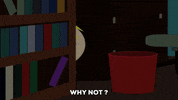 scared butters stotch GIF by South Park 