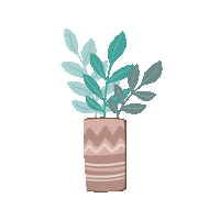 Bealettering nature plants plantas bealettering Sticker