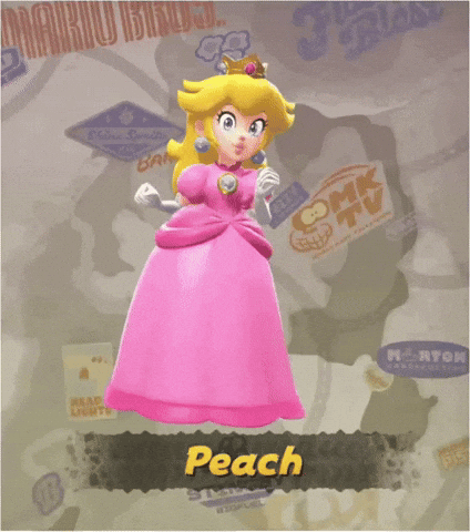Super Mario Pink GIF