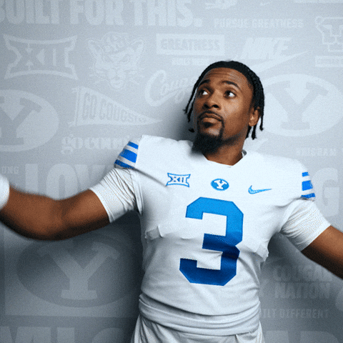 Byu Football Gocougs GIF by BYU Cougars