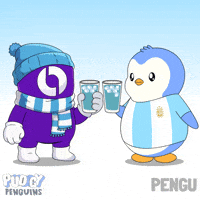 Latin America Cheers GIF by Pudgy Penguins