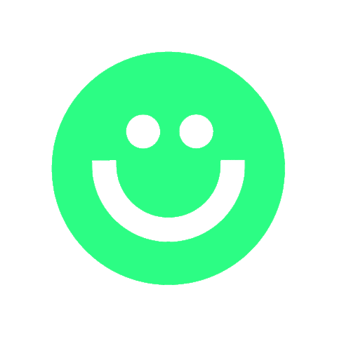 BomCupomBrasil smile green brand delivery Sticker
