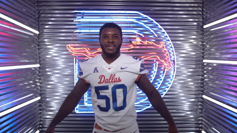 College Football Sport GIF by SMU Football