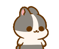 Rabbit Goodbye Sticker