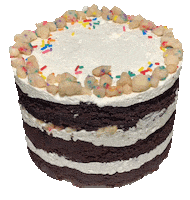 birthday cake Sticker by foodbabyny