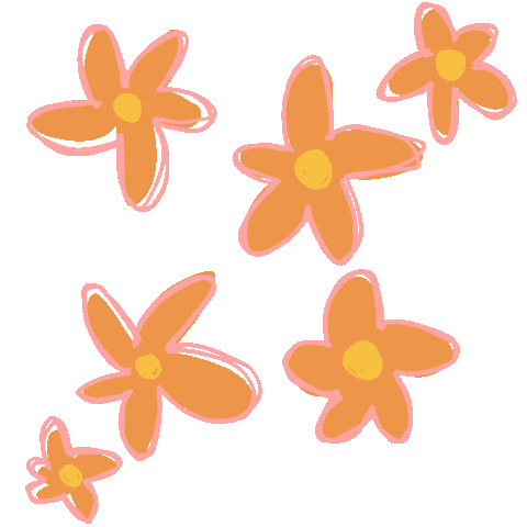 Flower Power Love Sticker