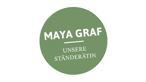 Maya Graf Sticker by GRÜNE Baselland