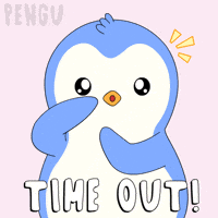 Hold Up Penguin GIF by Pudgy Penguins