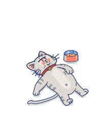 Hungry Sticker by Mynotebook