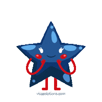 Star Hello Sticker by Visa Solutions