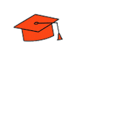 UFCJC_Grad happy excited college online Sticker