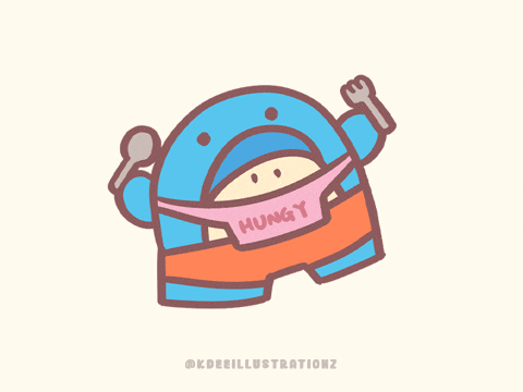 Hungry Breakfast GIF by KdeeStix