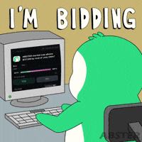 Money Bidding GIF by Abster