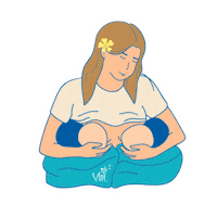 vanillamilk_fr breastfeeding maman allaitement bébé Sticker