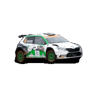 fioriocup hotel rally rallye rally car Sticker