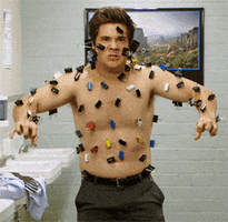 workaholics screaming GIF