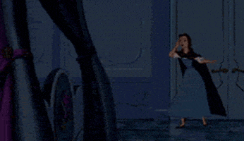 beauty and the beast crying GIF