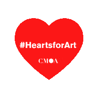 columbusmuseum columbus museum of art heartsforart Sticker