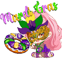 Happy New Orleans Sticker by DigiDaigaku