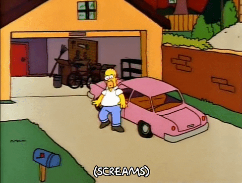 scared homer simpson GIF