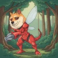 Posing Shiba Inu GIF by Doge Pound