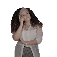 Thinking Think Sticker by Elodie | werkgeluk expert