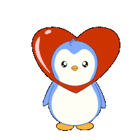 Good Morning Love Sticker by Pudgy Penguins