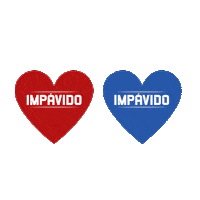 Heart Impavido Sticker by Impávido Crossfit