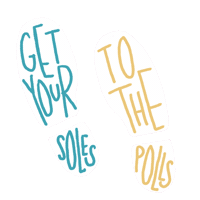Vote Now Election 2020 Sticker by INTO ACTION