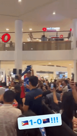 Filipino Fans Celebrate After World Cup Win