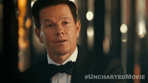 Mark Wahlberg Smile GIF by Uncharted
