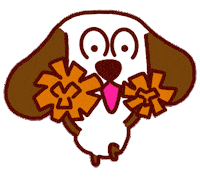 Happy Puppy Sticker