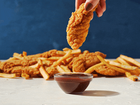 Chicken Tendies Honey Bbq GIF by applebee's