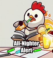 Student Cramming GIF by Zorooster