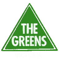 VictorianGreens greens auspol vote green votegreen Sticker