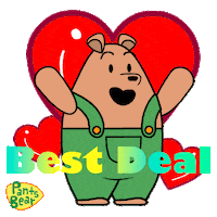 Black Friday Bear Sticker