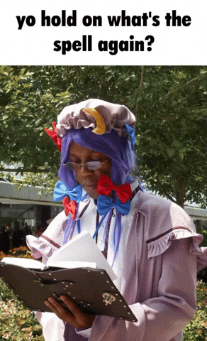 Book Patchouli GIF