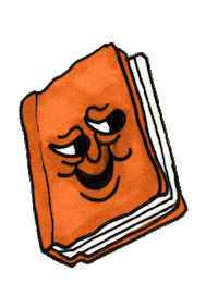 Art Books Sticker
