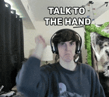 Ignoring No Talking GIF