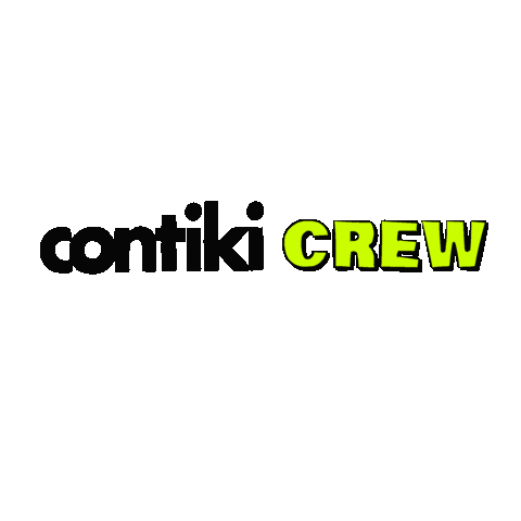Travel Crew Sticker by Contiki