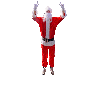 Christmas Santa Sticker by Brandon Lawn Real Estate
