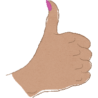 Hand Ok Sign Sticker by Art Gallery Fabrics
