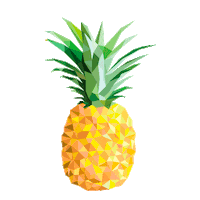 Pineapple Sticker by North Country Craft