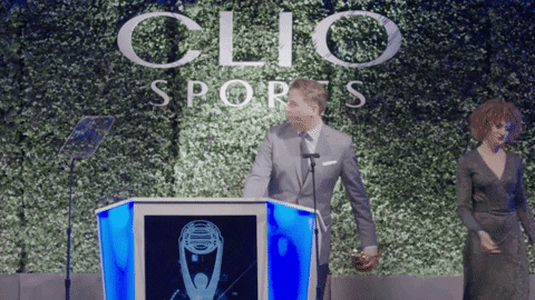 clapping hug GIF by Clio Awards