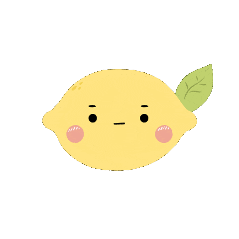 LemonYarn giphyupload lemon citrus sour Sticker