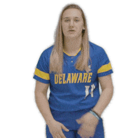 dance softball Sticker by Delaware Blue Hens